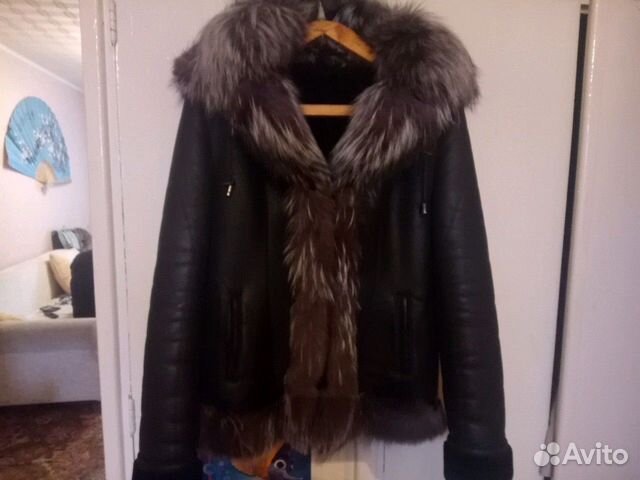 Дубленка женская зимняя