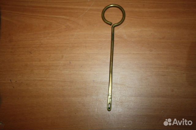 Протирка латунная под наган Протирка латунная под наган