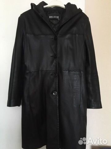 Плащ кожаный Плащ кожаный