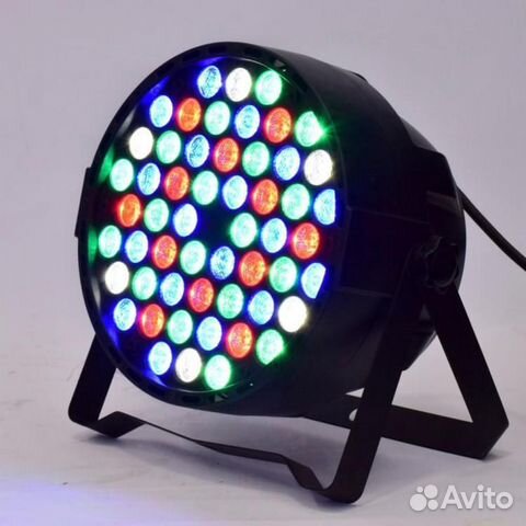 Светодиодный прожектор интерьерный LED PAR 354RBW