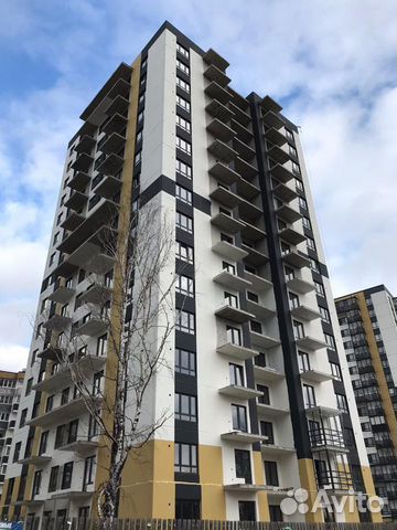 1-к квартира, 36.9 м², 7/16 эт.