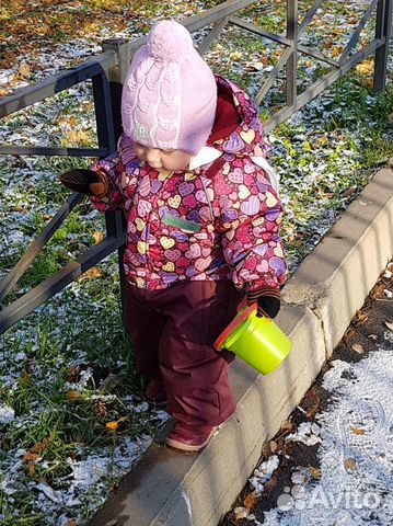 Зимний комбинезон Ciamano 74(+6), шапка Reima