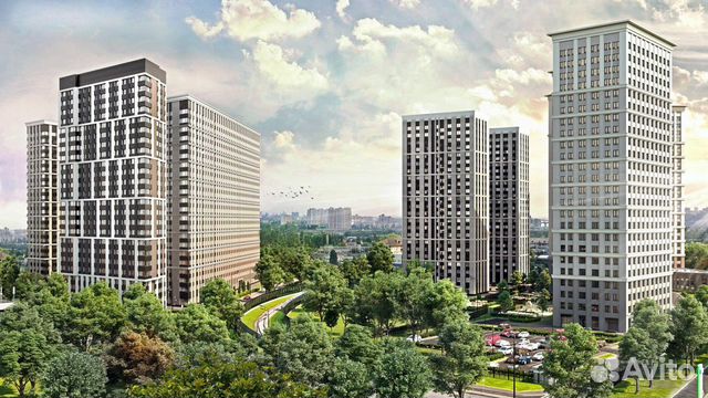 3-к квартира, 89.7 м², 22/24 эт. 3-к квартира, 89.7 м², 22/24 эт.