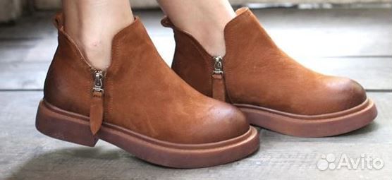 Ботинки из натуральной кожи Ботинки из натуральной кожи