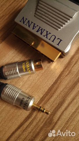Scard Luxmann 4 pin и 3.5мм джек (Скард кабель) Scard Luxmann 4 pin и 3.5мм джек (Скард кабель)