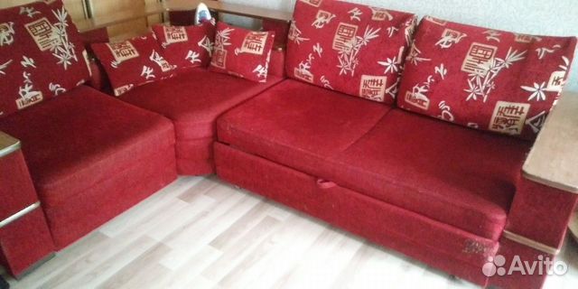 Угловой диван и кресло-кровать