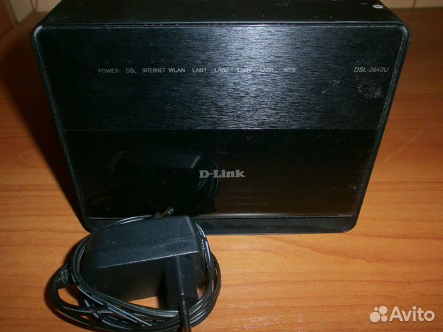 Wi fi роутер D-link DSL-2640U