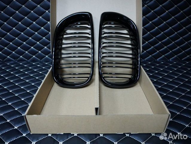 Решётки ноздри бмв BMW 3 E46 рест М-Performance