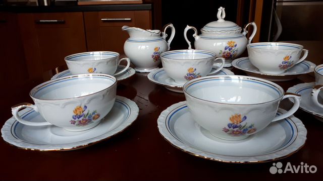 Чайный сервиз kahla Мейсенский букет
