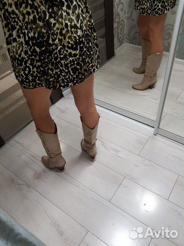 Сапоги кожаные Сапоги кожаные