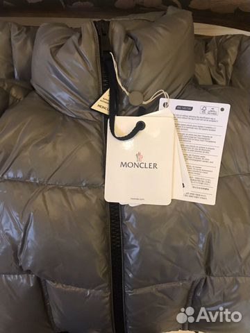 Пуховик moncler Новый