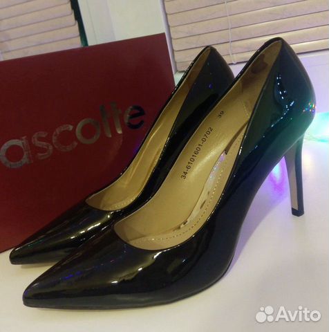 Туфли кожаные лак mascotte Туфли кожаные лак mascotte