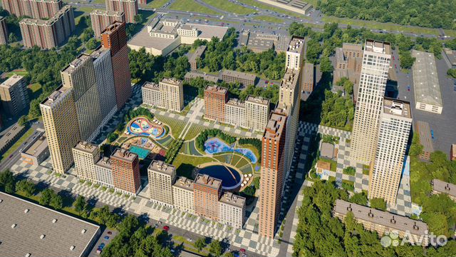1-к квартира, 37.1 м², 20/45 эт. 1-к квартира, 37.1 м², 20/45 эт.