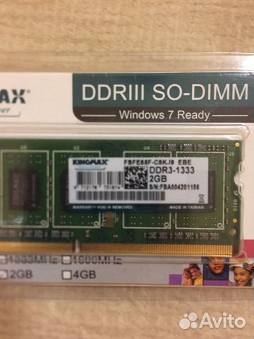 Модуль памяти DDR3 для ноутбука Модуль памяти DDR3 для ноутбука