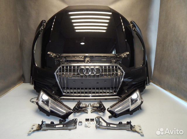 Audi A4 B9 Allroad перед в сборе ноускат