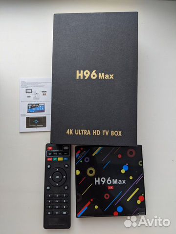 H96 Max Android тв приставка