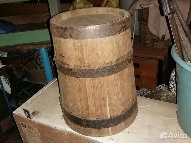 Бочка деревяная дубовая 15л