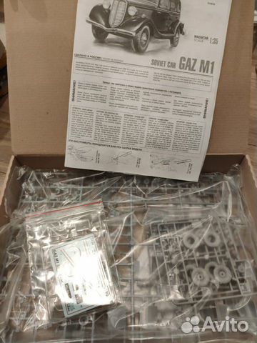 3634 Звезда 1/35 Советский автомобиль газ М1 3634 Звезда 1/35 Советский автомобиль газ М1