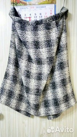 Костюм машинной вязки с меховой отделкой 54 размер Костюм машинной вязки с меховой отделкой 54 размер