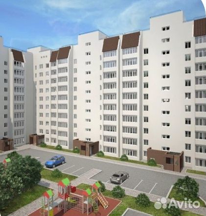 1-к квартира, 43.2 м², 2/10 эт. 1-к квартира, 43.2 м², 2/10 эт.
