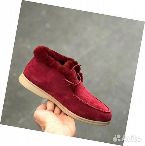 Лоферы зимние Loro Piana