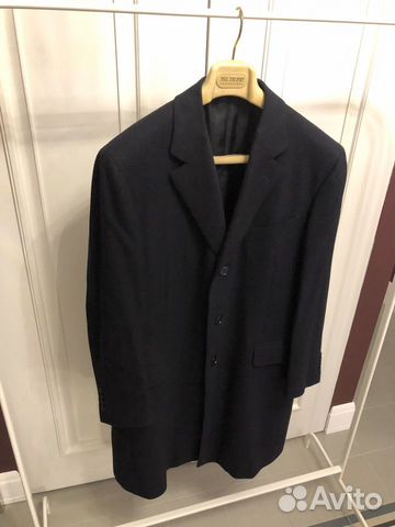 Шерстяное пальто Canali