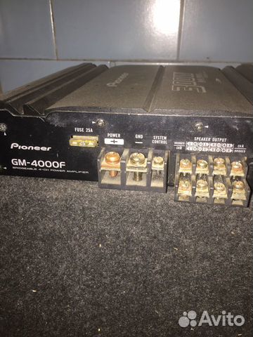 Усилитель Pioneer GM-4000F
