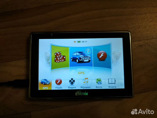 GPS навигатор Ritmix