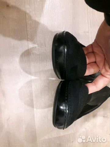 Туфли из натуральной замши 39-40