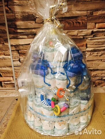 Торт из памперсов