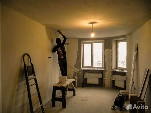 Штукатурка, покраска, поклейка обоев