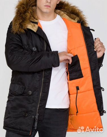 Аляска парка Alpha Industries оригинальная