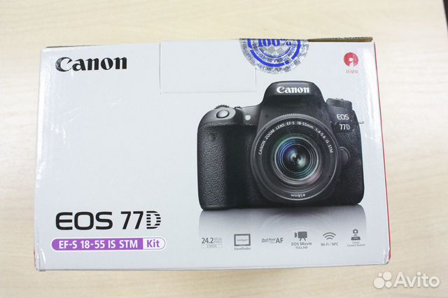Canon EOS 77D kit 18-55mm IS STM