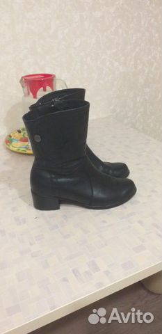 Сапоги кожаные р.38 Сапоги кожаные р.38