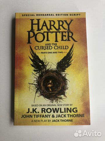 Harry Potter and the Cursed Child на английском