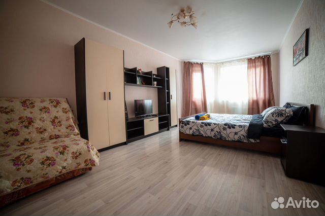 

1-к. квартира, 38 м², 3 кровати