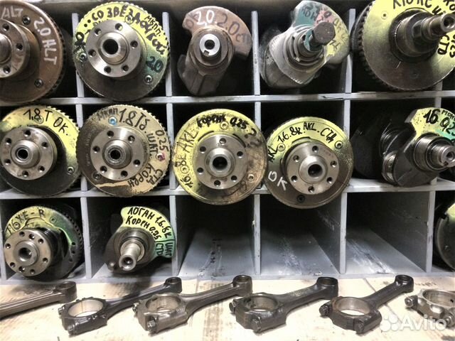 Б/У Оригинал Коленвал Р/В к Ayди VW. Гарантия