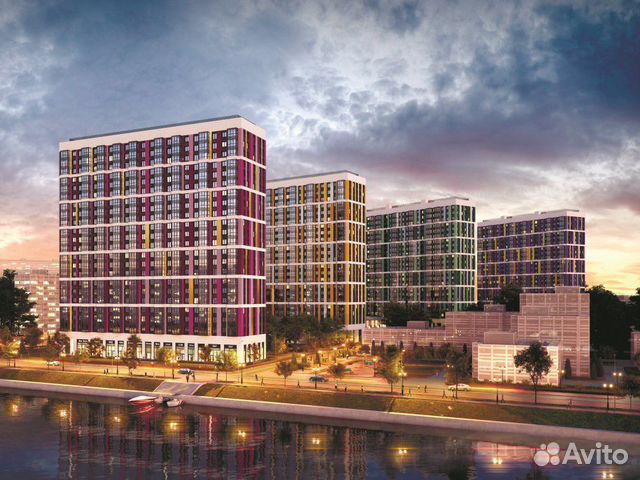 2-к квартира, 65.8 м², 22/22 эт.