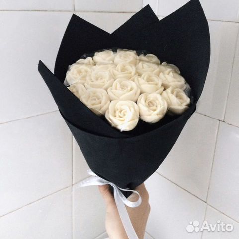 Букет из шоколадных роз Букет из шоколадных роз