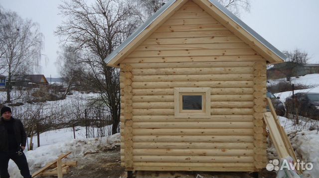 Сруб бани 3х4 с пиломатериалами и установкой Сруб бани 3х4 с пиломатериалами и установкой