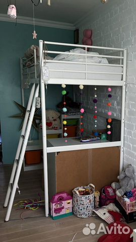 Кровать двухьярусная чердак IKEA Кровать двухьярусная чердак IKEA