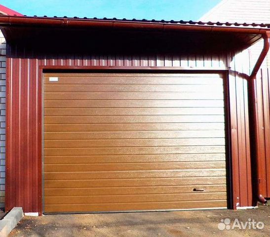 Ворота секционные Европа, 2,5 на 2,5 метров