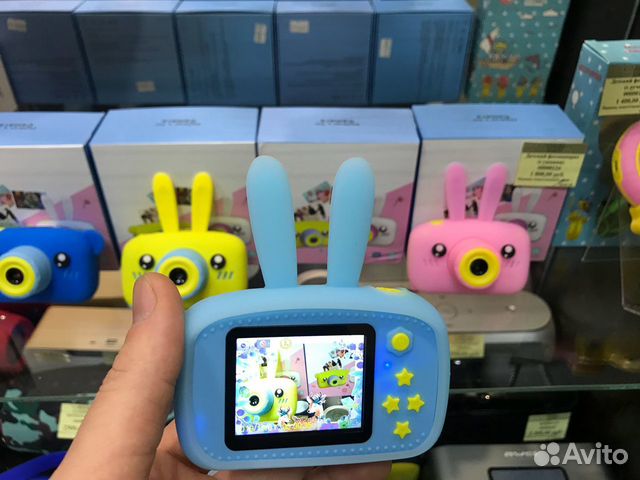 Детский фотоаппарат kids camera (с ушками) Детский фотоаппарат kids camera (с ушками)