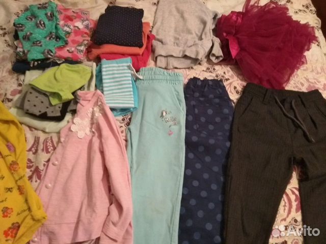 Вещи на девочку пакетом