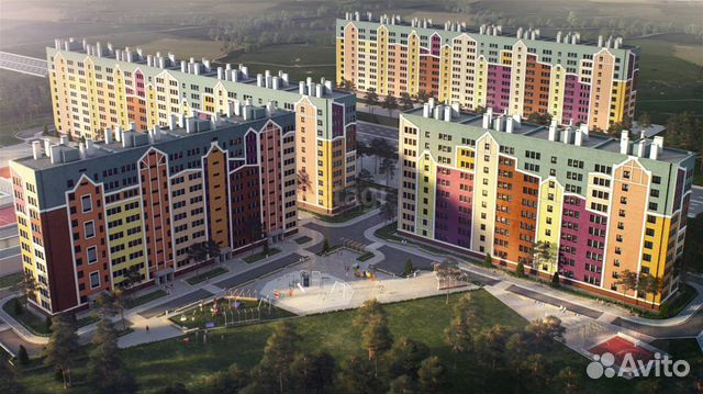2-к квартира, 62.4 м², 3/10 эт.