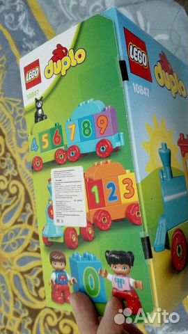 Lego duplo новый поезд считай и играй