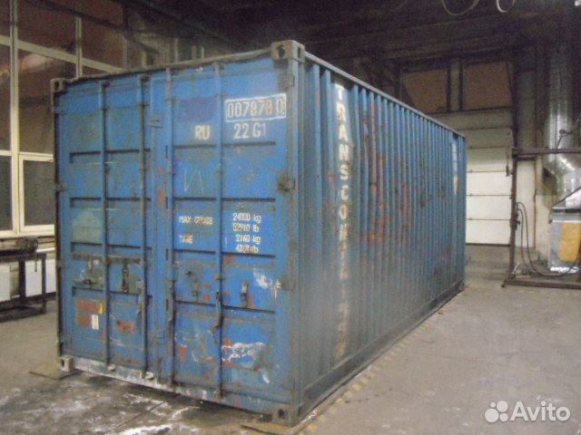 Контейнер 20 футов б/у №0078780