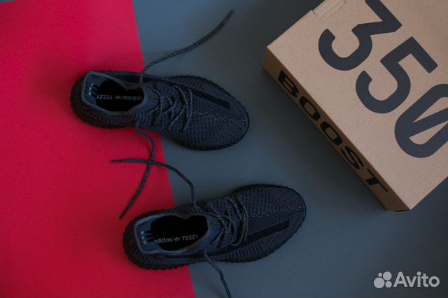 Кроссовки Adidas yeezy boost 350 (black)
