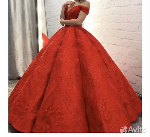 Красное Свадебное Платье Фото