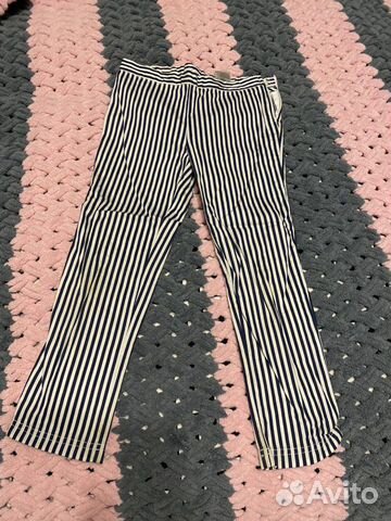 Брюки детские полосатые для девочки